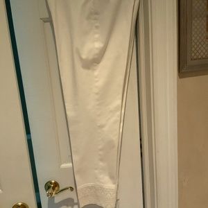 Designer Ankle-Cropped Pants